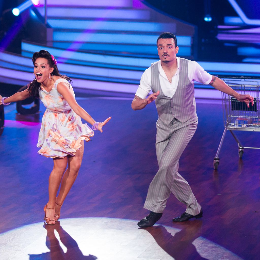 Giovanni Zarrella und Christina Hänni bei "Let's Dance"