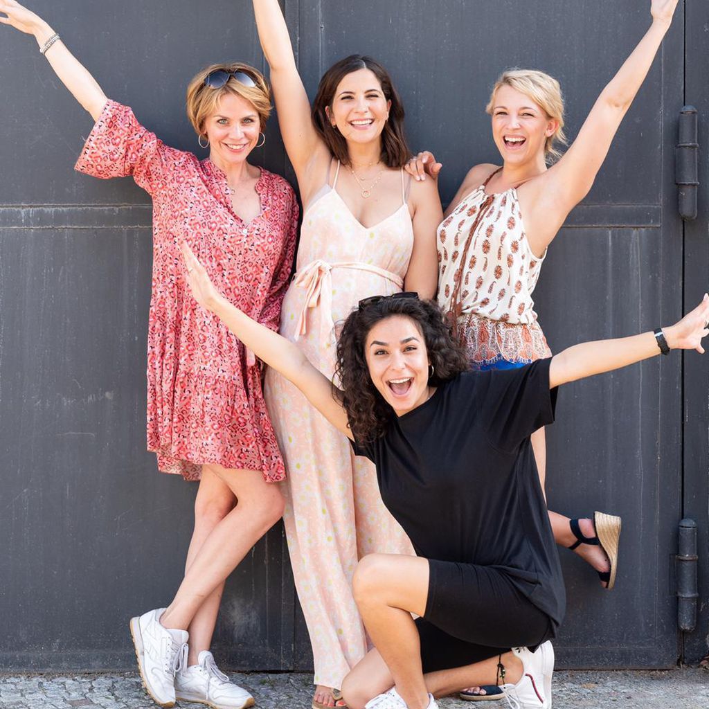 Gisa Zach, Chryssanthi Kavazi, Iris Mareike Steen und Gamze Senol