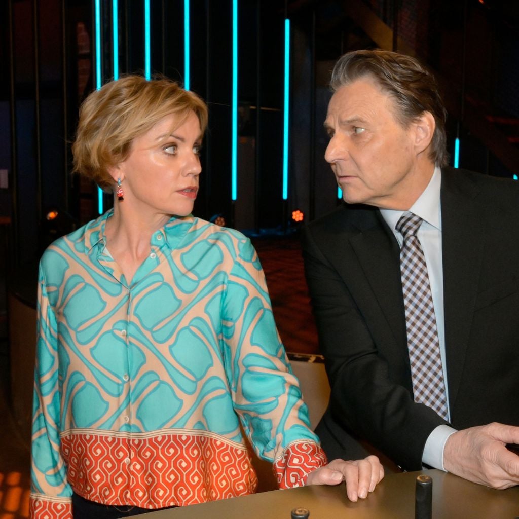 Gisa Zach und Wolfgang Bahro in ihren Rollen der Yvonne Bode und Jo Gerner bei "GZSZ"