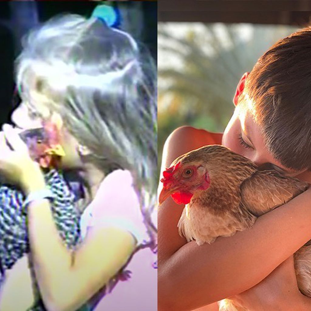 Gisele Bündchen als Kind und ihr Sohn Benjamin