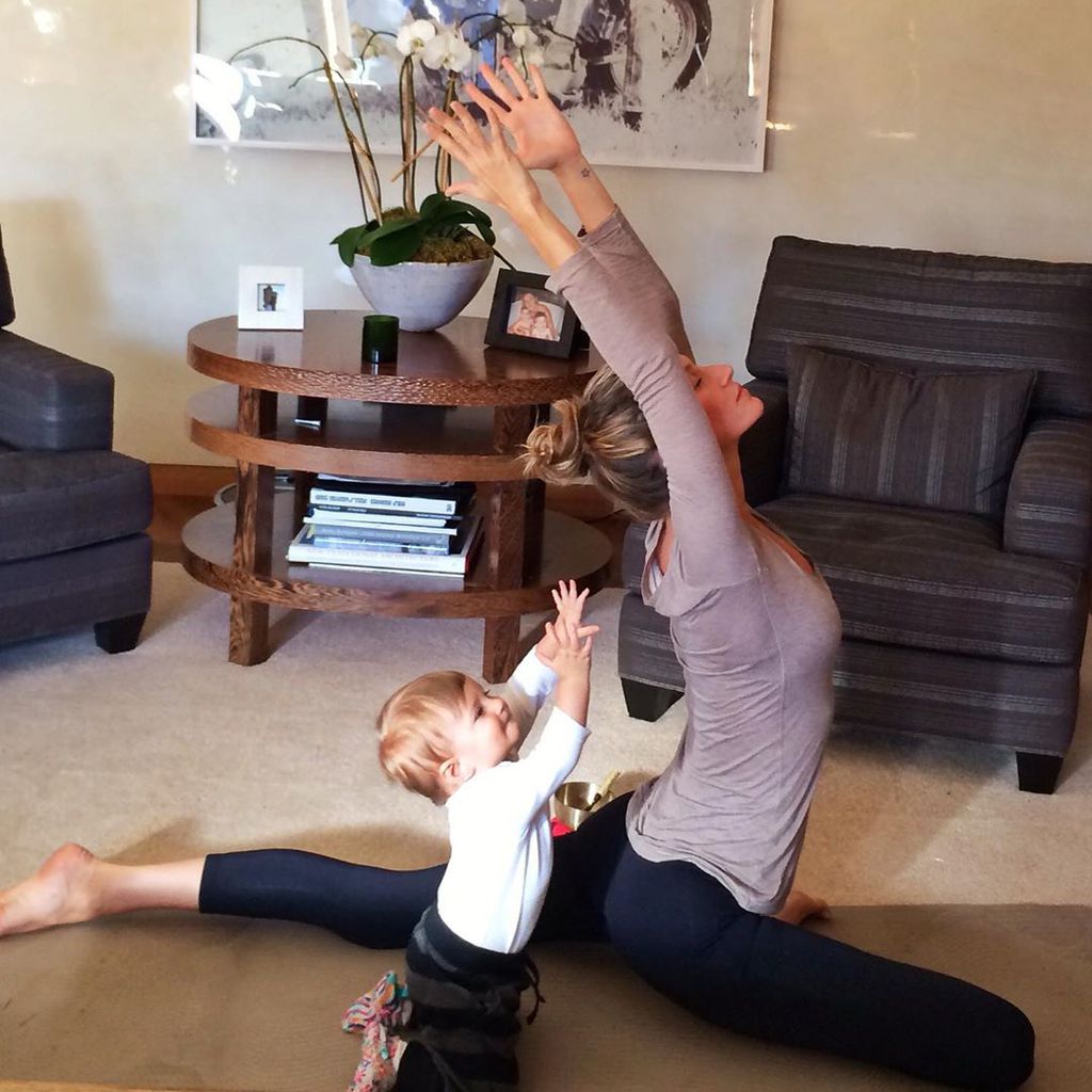 Gisele Bündchen und Tochter Vivian Lake, 2013