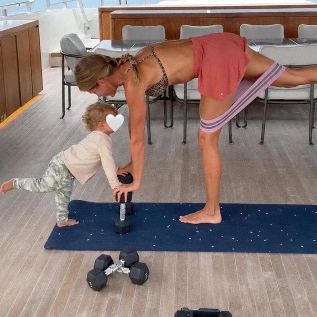 Gisele Bündchen und ihr kleiner Sohn
