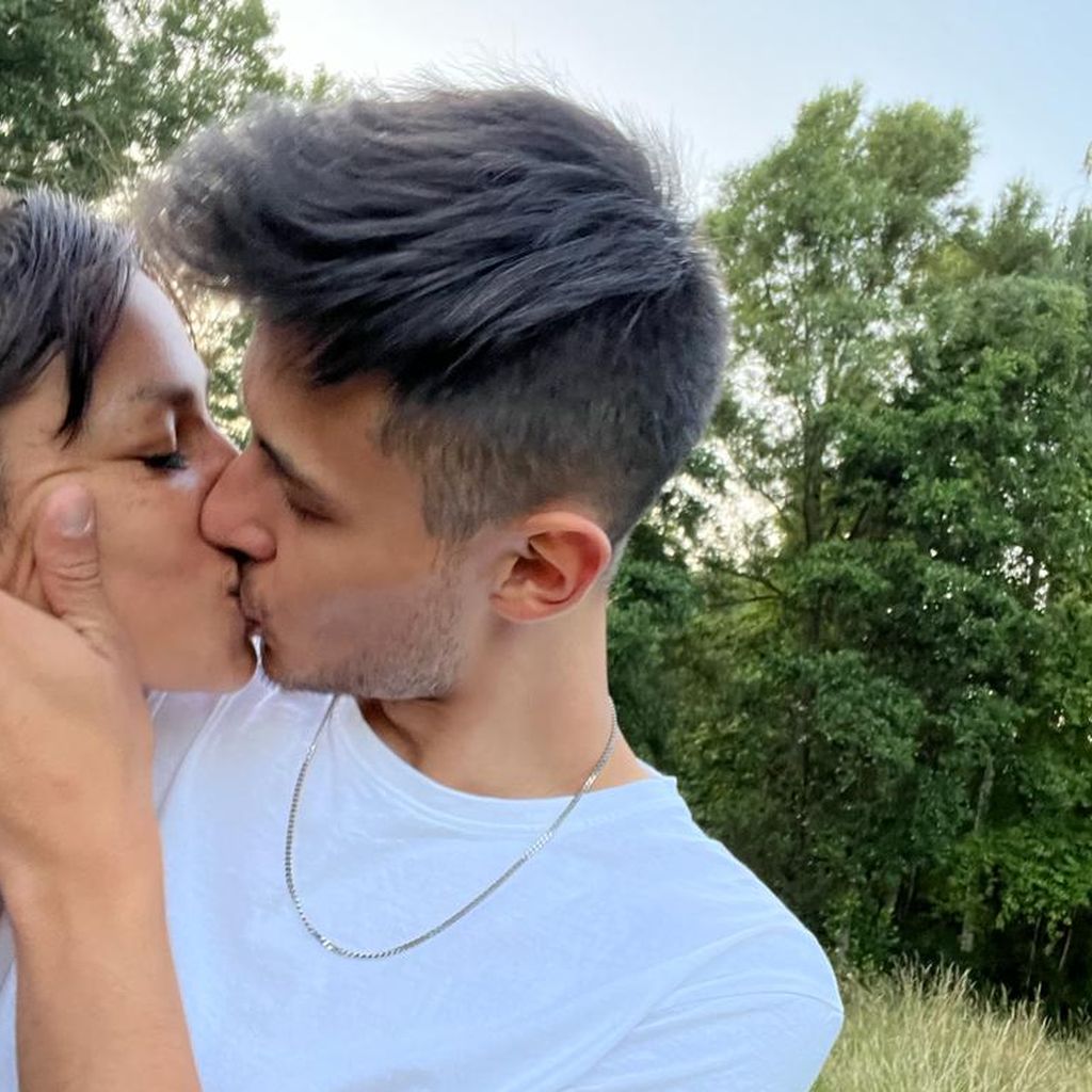 Gisele Oppermann mit ihrem Freund Wlady