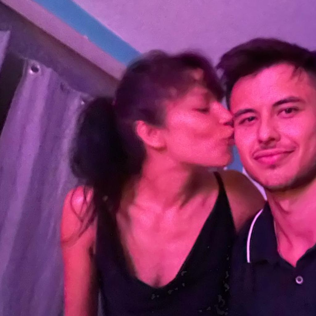 Gisele Oppermann mit ihrem Freund Wlady