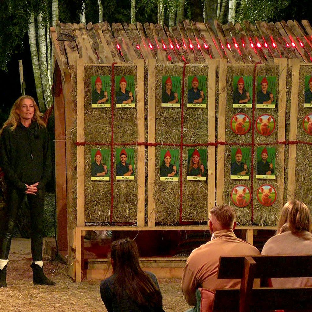 Giulia Siegel und die "Der Promihof"-Stars