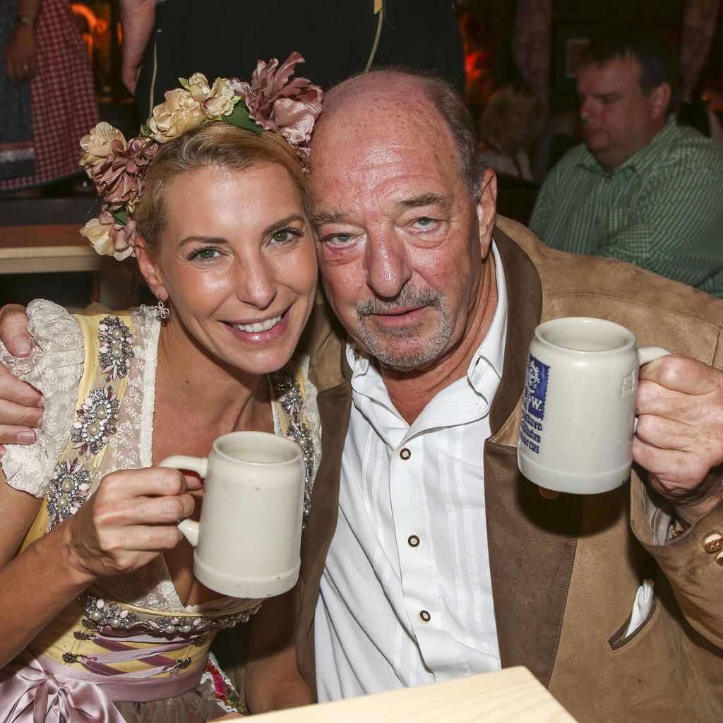 Giulia Siegel und Ralph Siegel auf dem Oktoberfest 2014