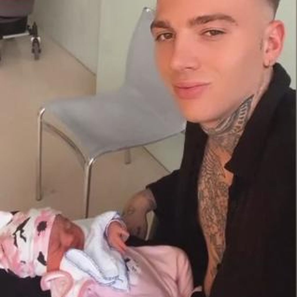 "Love Fool"-Bekanntheit Giuliano Lorenzo Hediger mit seiner Tochter