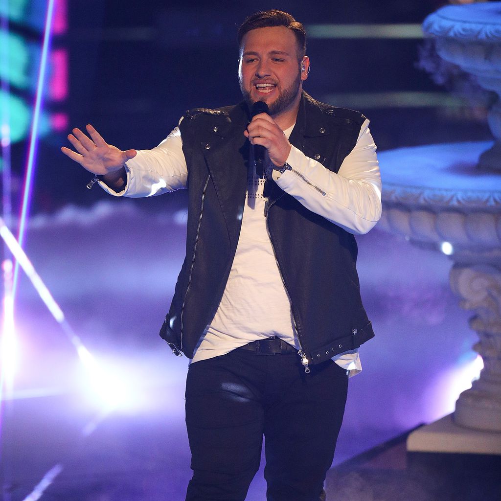 Giulio Arancio in der 1. Liveshow von DSDS