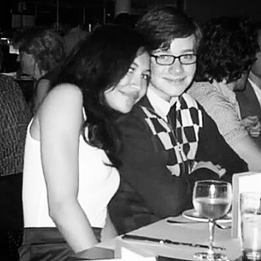 Naya Rivera und Chris Colfer