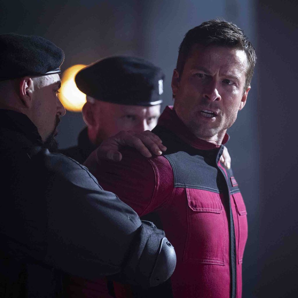 Glen Powell in „The Running Man“ von Edgar Wright
