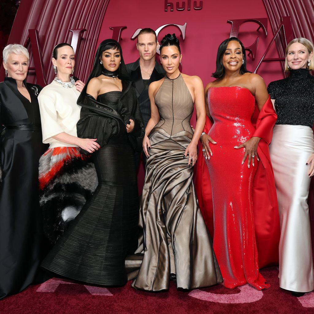 Glenn Close, Sarah Paulson, Teyana Taylor, Matthew Noszka, Kim Kardashian, Niecy Nash-Betts und Naomi Watts, "All's Fair"-Stars