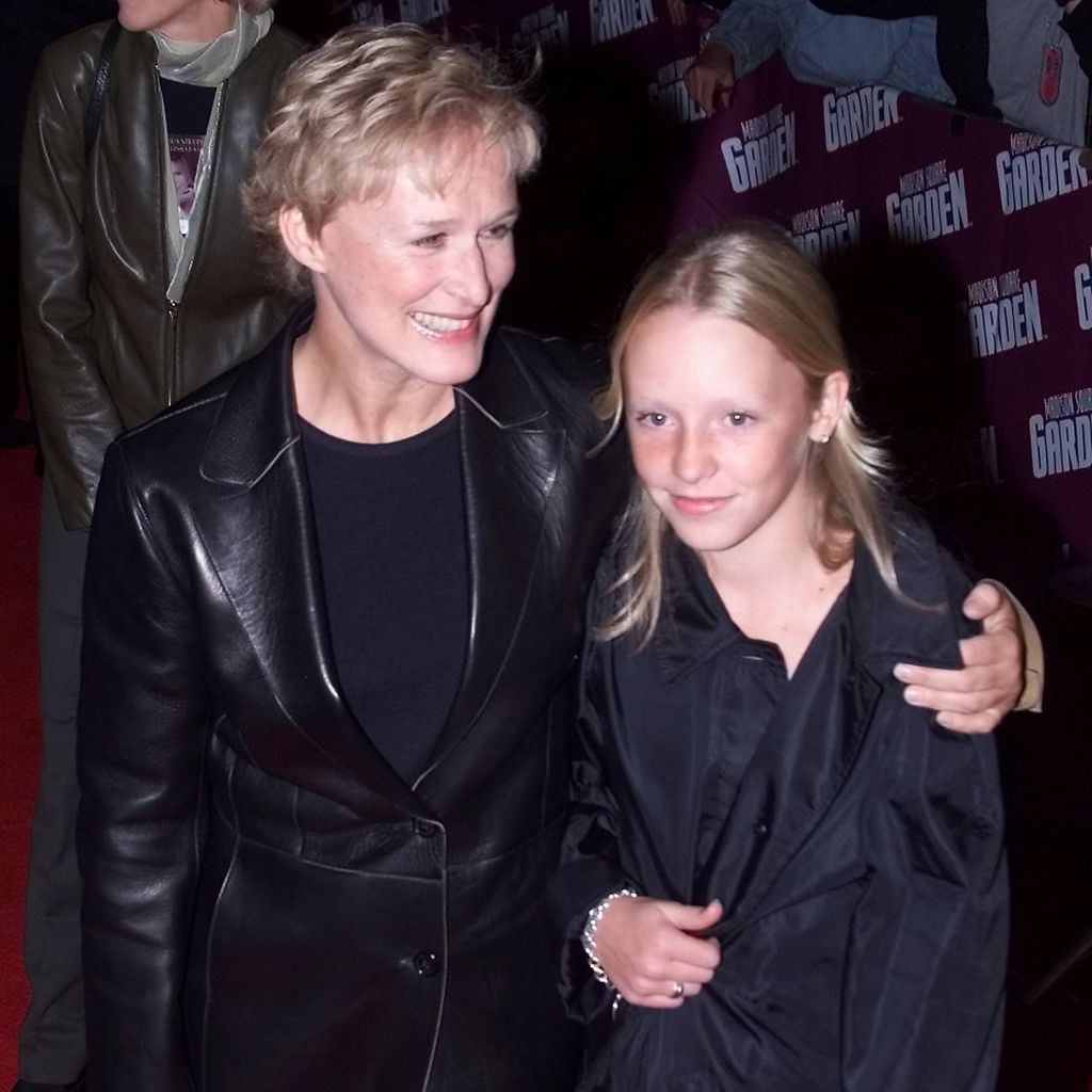 Glenn Close und ihre Tochter Annie in New York, 2000