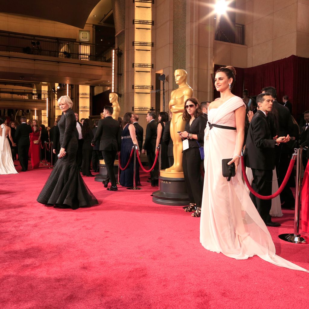 Glenn Close und Penelope Cruz bei der Oscar-Verleihung, 2014