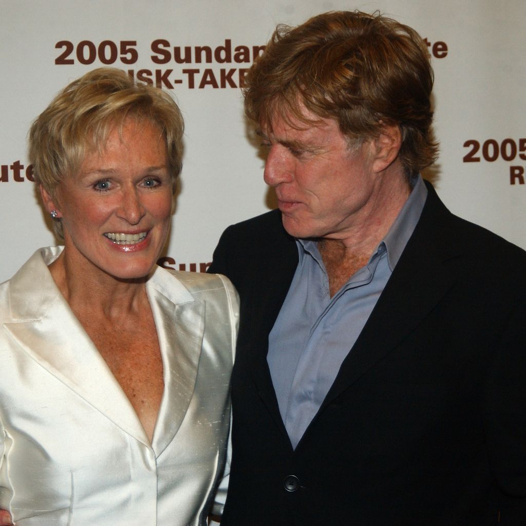 Glenn Close und Robert Redford, Schauspieler
