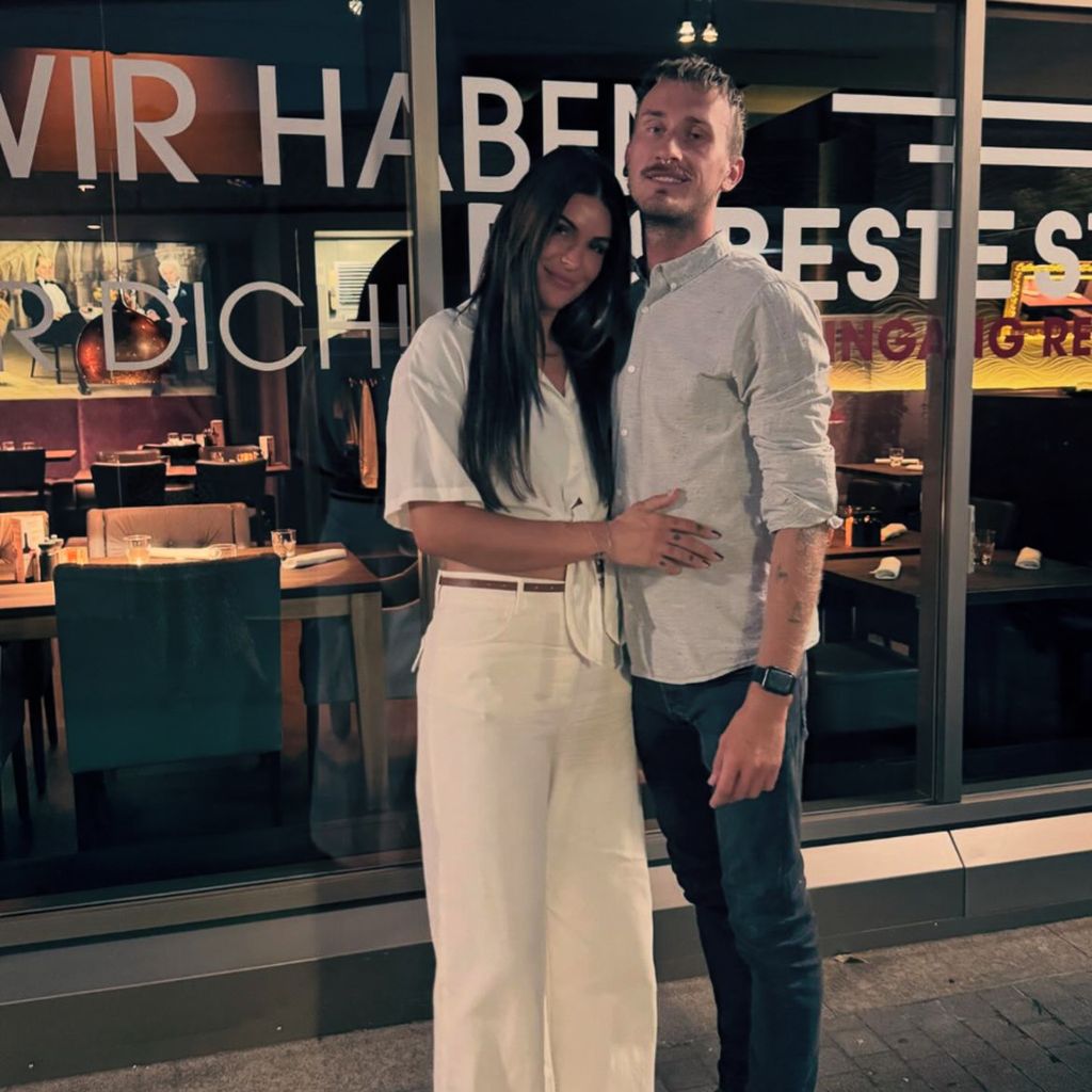 Gloria Glumac und ihr Partner Micha im September 2024