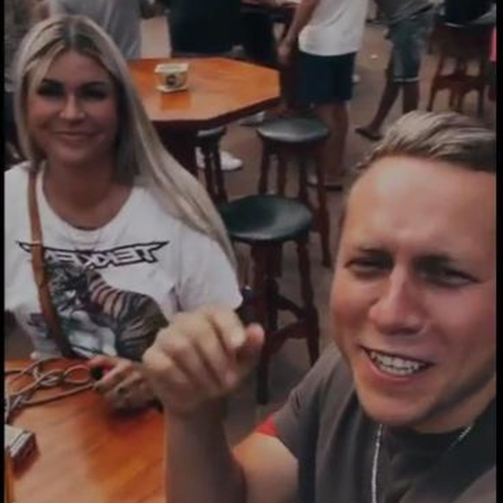 Gloria Glumac und Patrick Romer im Bierkönig