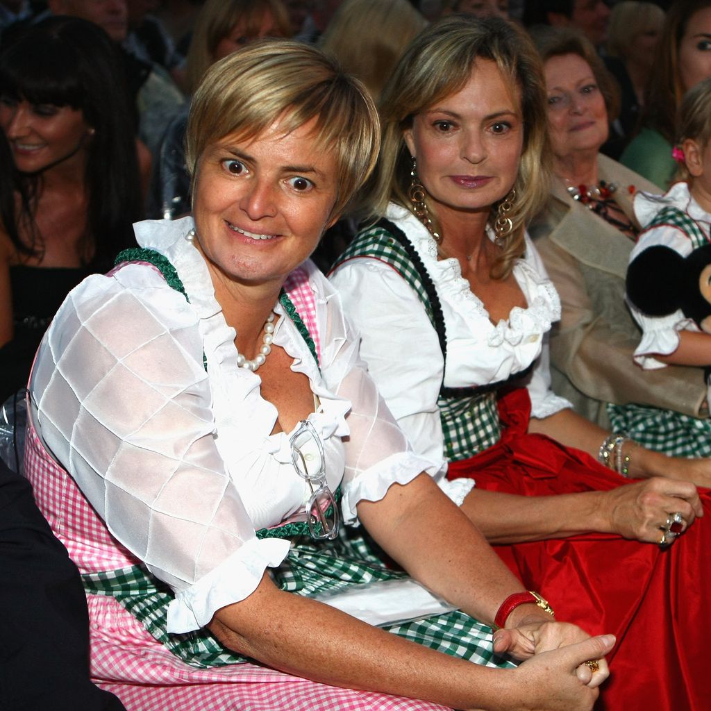 Gloria von Thurn und Taxis und ihre Schwester Maya Flick im July 2008