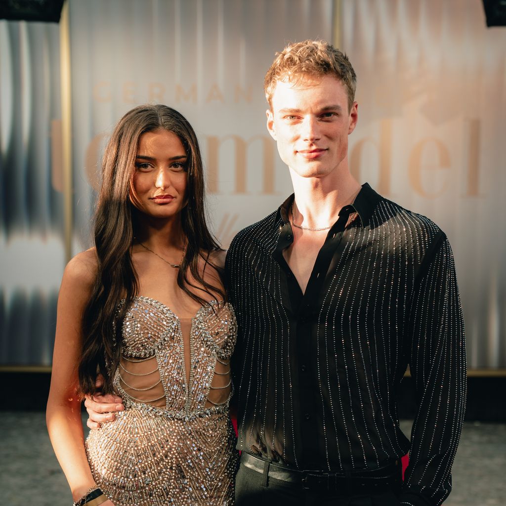 Stella und Luis beim Screening des GNTM-Finales in Berlin, Mai 2026