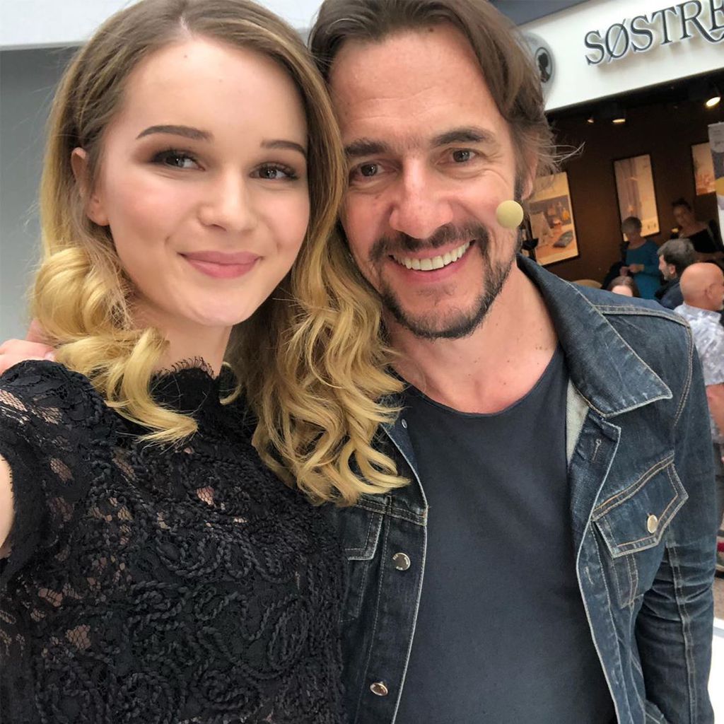 GNTM-Kandidatin Daria mit Juror Thomas Hayo