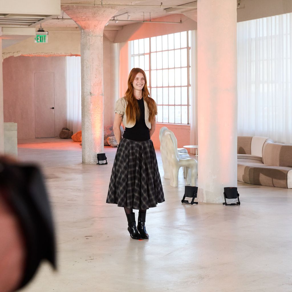 GNTM-Marlene beim Alpro-Casting