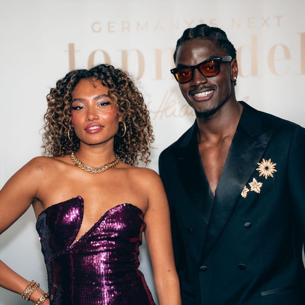 GNTM-Sieger Aurélie und Ibo beim Screening des Finales