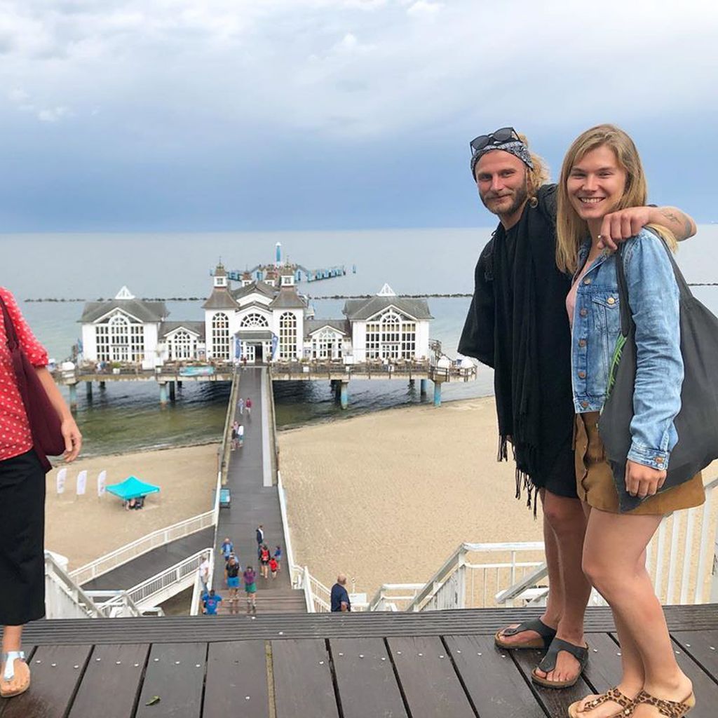 GNTM-Tatjana im Ostsee-Urlaub
