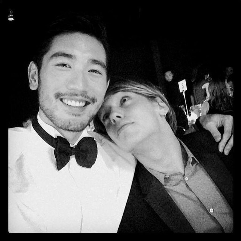 Godfrey Gao und Jamie Campbell Bower