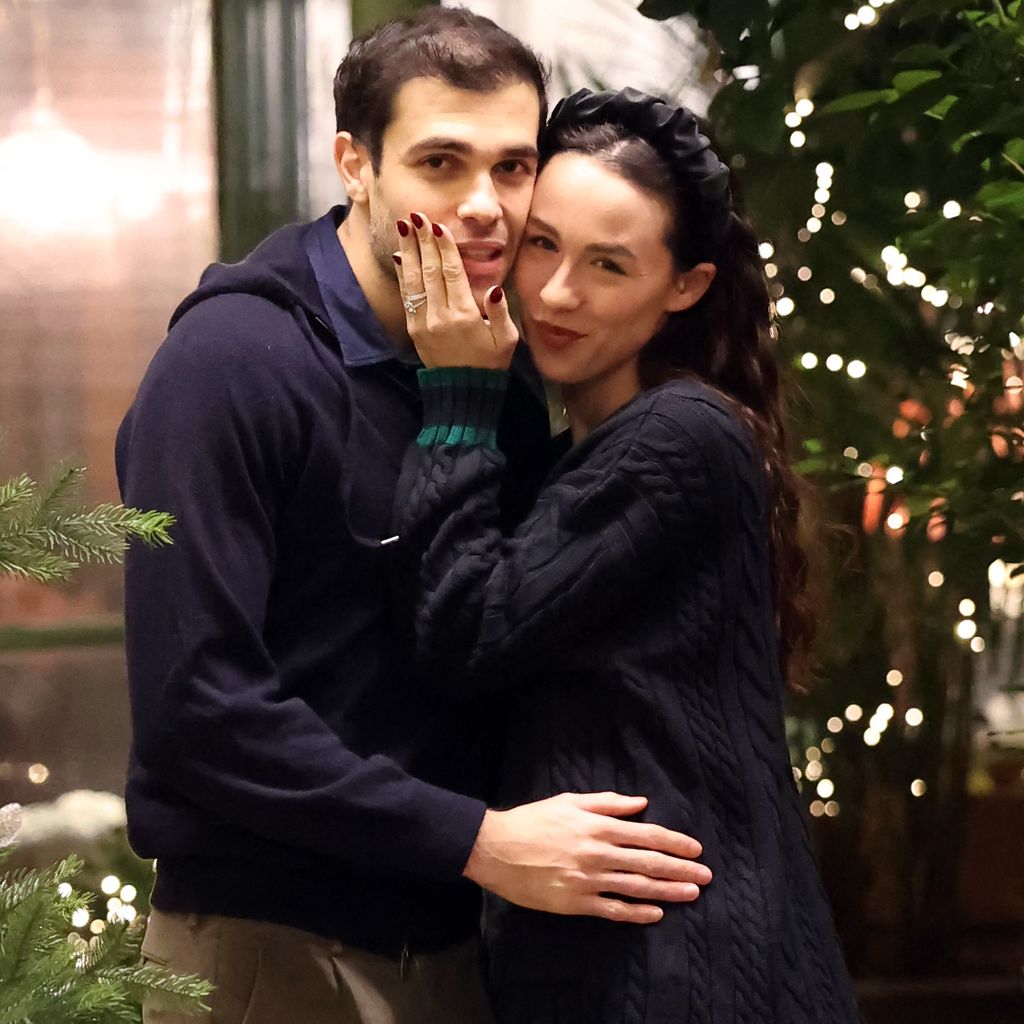 Goffredo Cerca und Aurora Ramazzotti im Dezember 2024