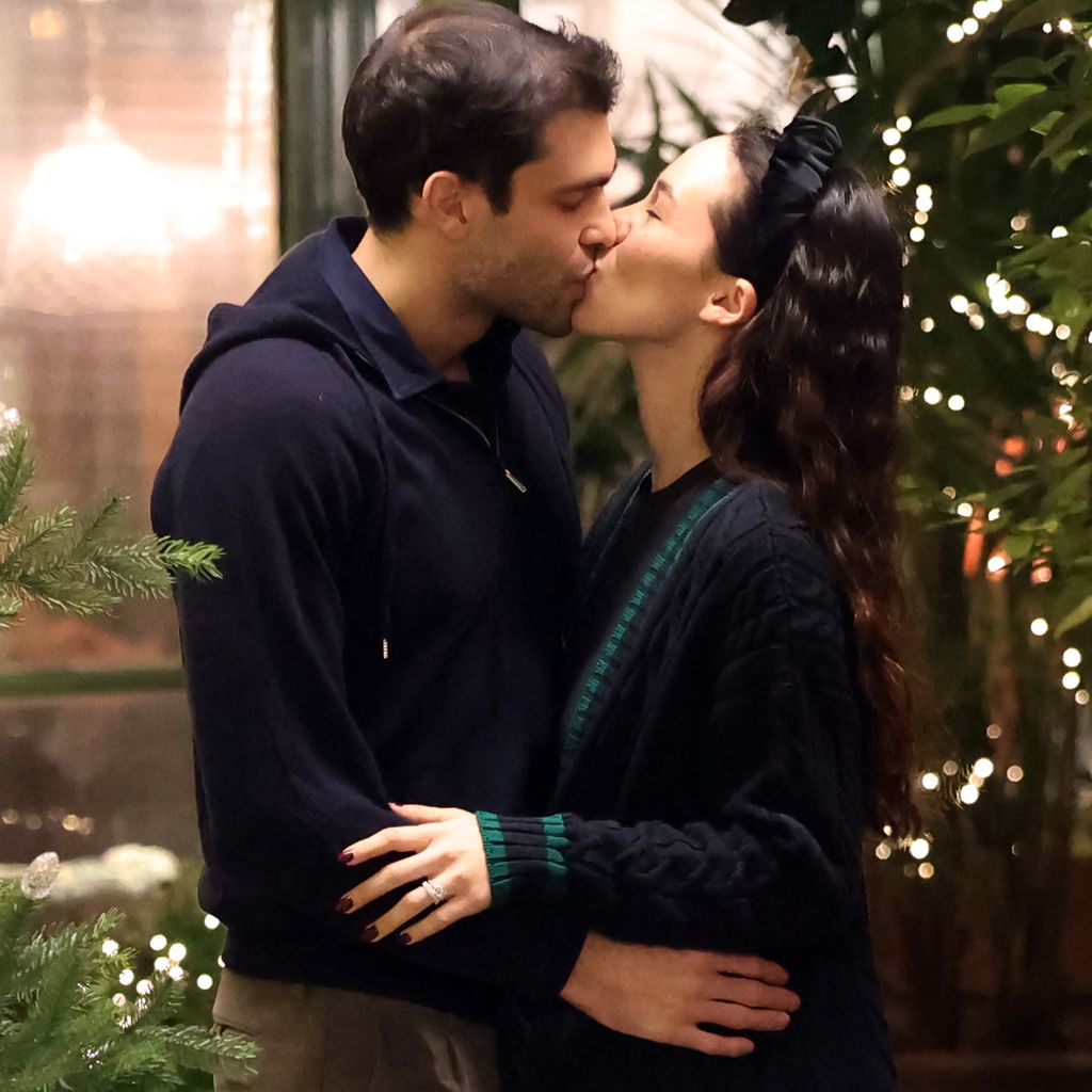 Goffredo Cerca und Aurora Ramazzotti im Dezember 2024