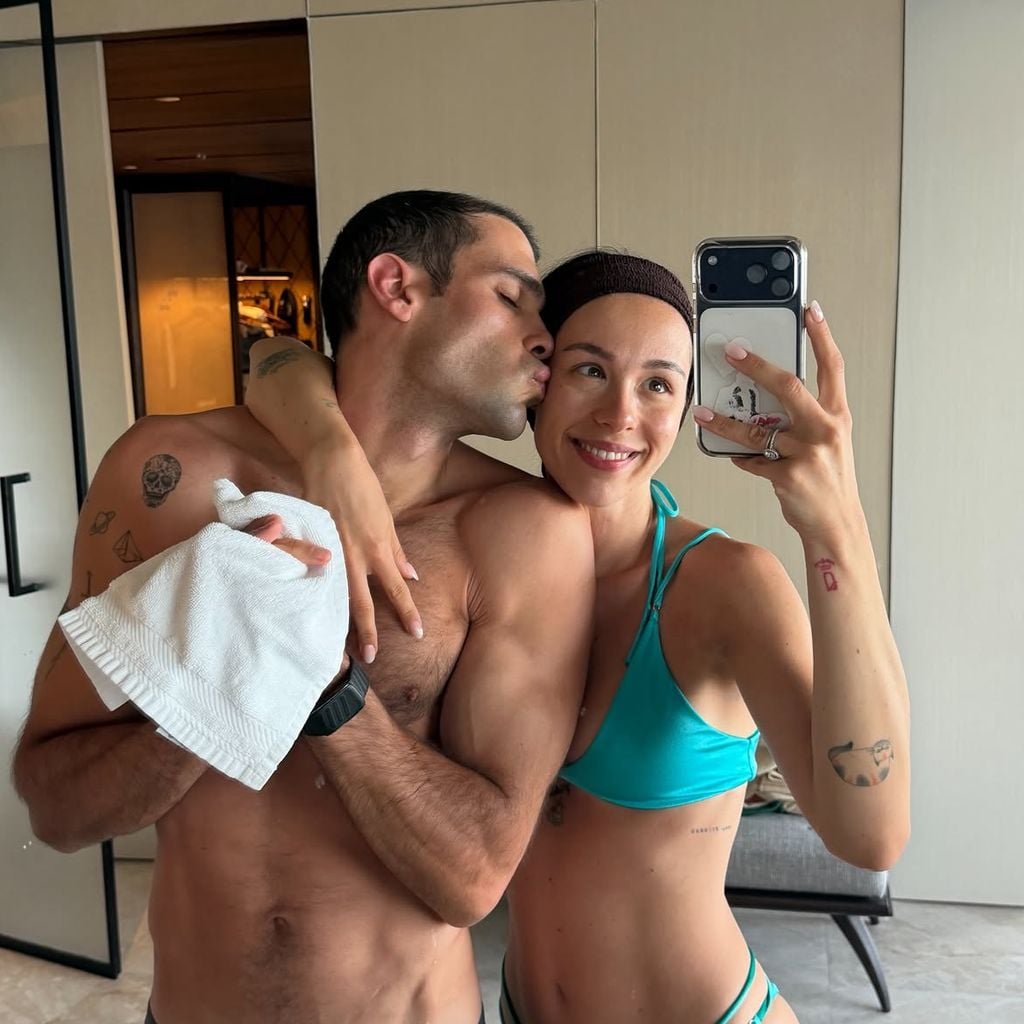 Goffredo Cerza und Aurora Ramazzotti
