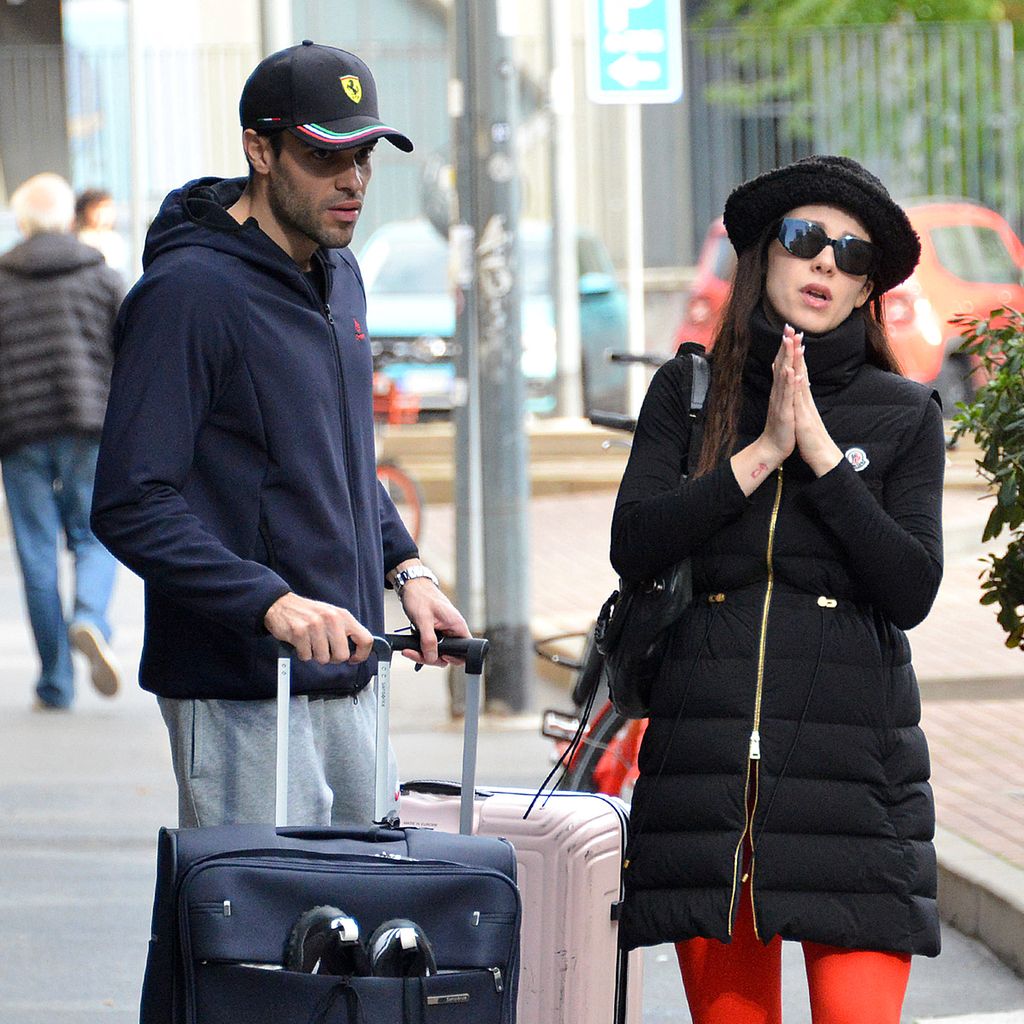 Goffredo Cerza und Aurora Ramazzotti im November 2022 in Mailand