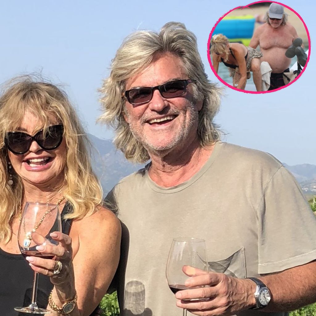 Goldie Hawn und Kurt Russell