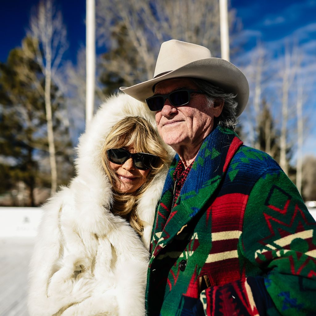Goldie Hawn und Kurt Russell beim St. Regis World Snow Polo Championships 2025 in Aspen, Colorado