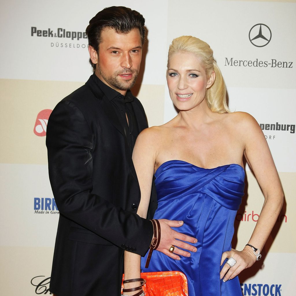 Goran Munižaba und Sarah Kern bei einem Bambi-Tribut in Rust im November 2008