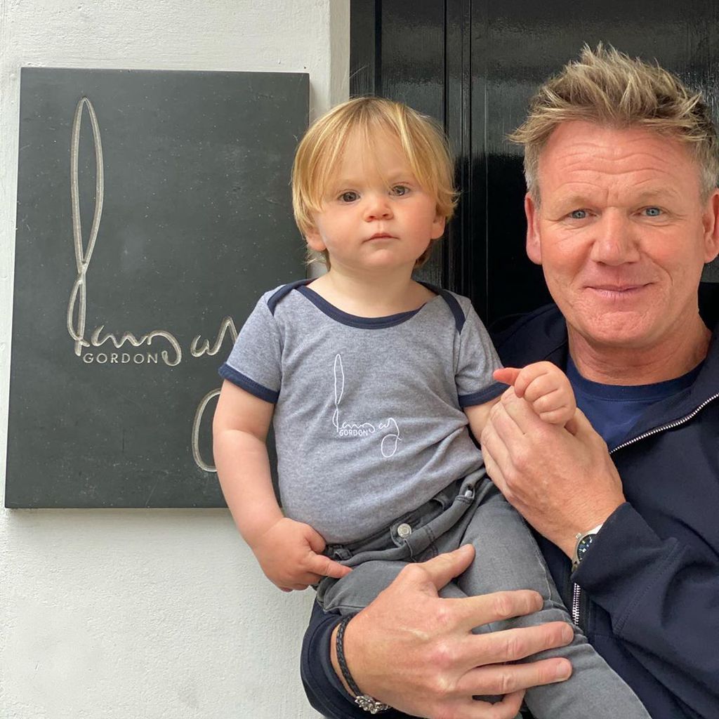 Gordon Ramsay und Sohn Oscar, Juli 2020