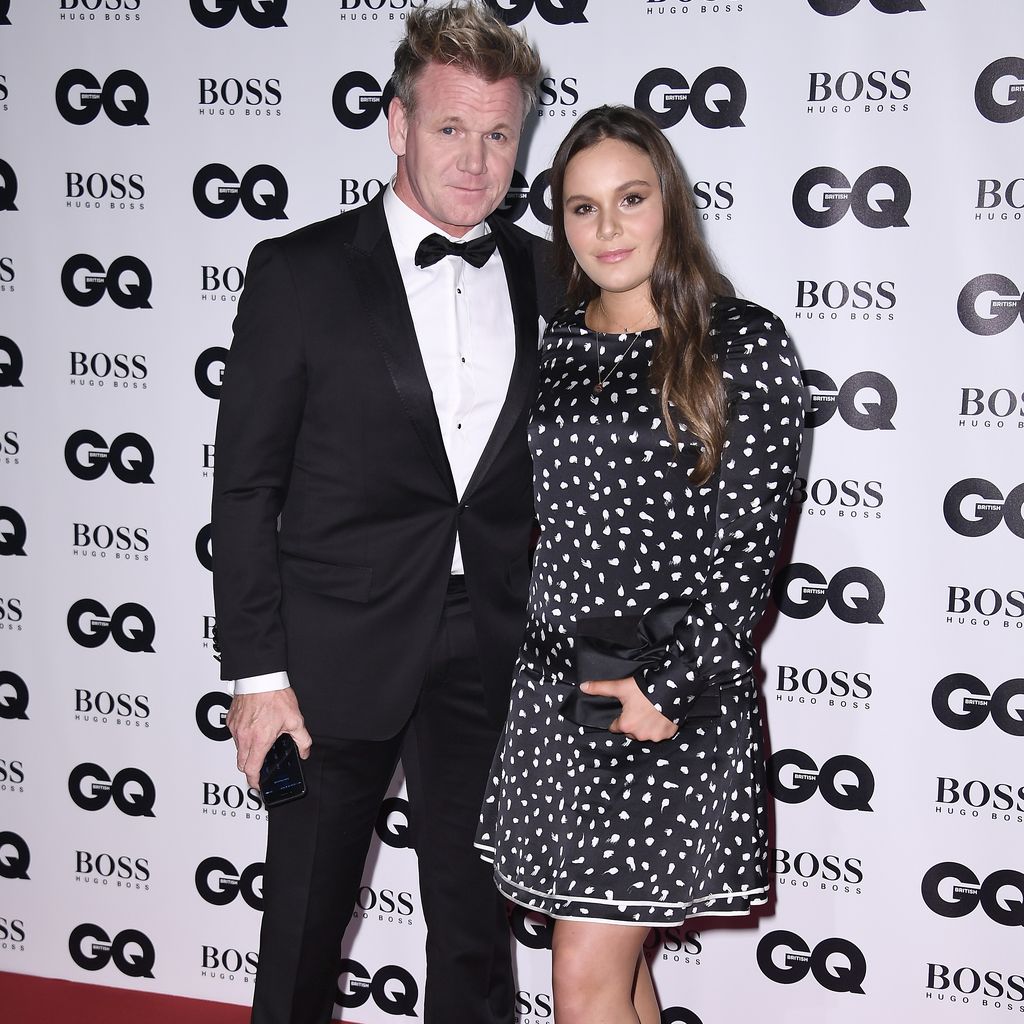 Gordon Ramsay und seine Tochter Holly Ramsay im September 2017