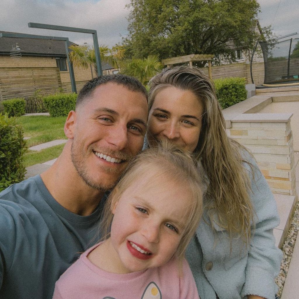 Gorka Marquez, Gemma Atkinson und ihre Tochter