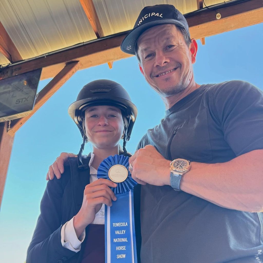 Mark Wahlberg mit seiner Tochter Grace