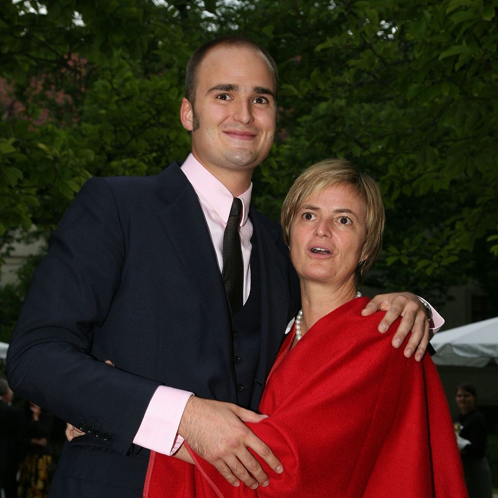 Gloria von Thurn und Taxis mit Albert von Thurn und Taxis beim Thurn-und-Taxis-Schlossfestspiel in Regensburg, 29. Juni 2007