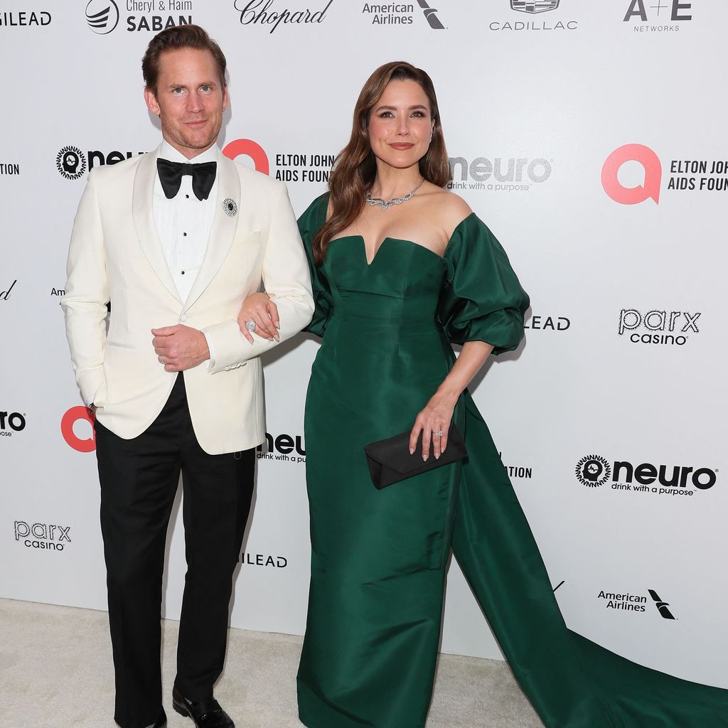 Grant Hughes mit seiner Frau Sophia Bush 2023