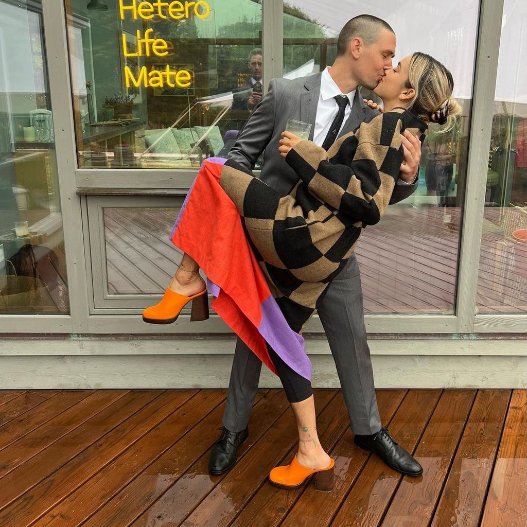 Grayston Leonard und Bekah Martinez im Mai 2022