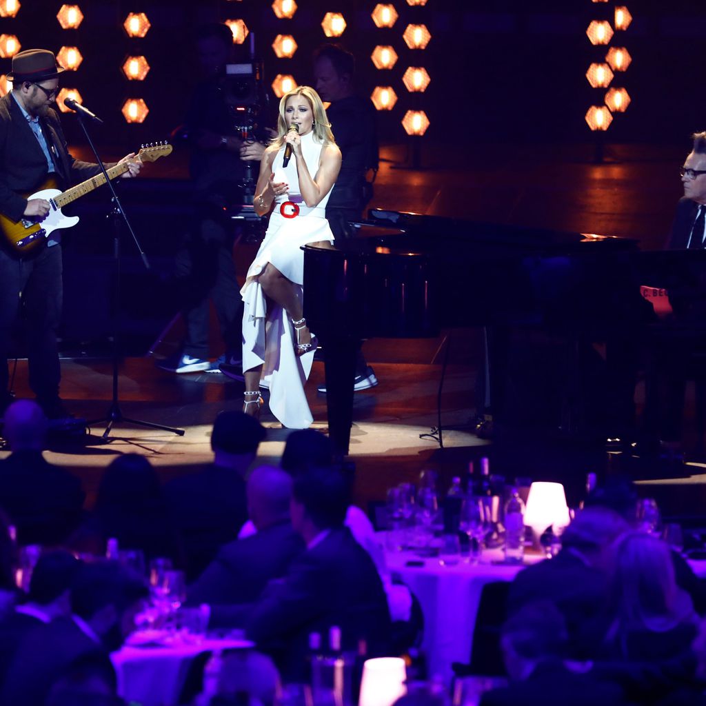 Gregor Meyle, Helene Fischer und Götz Alsmann beim ECHO 2018