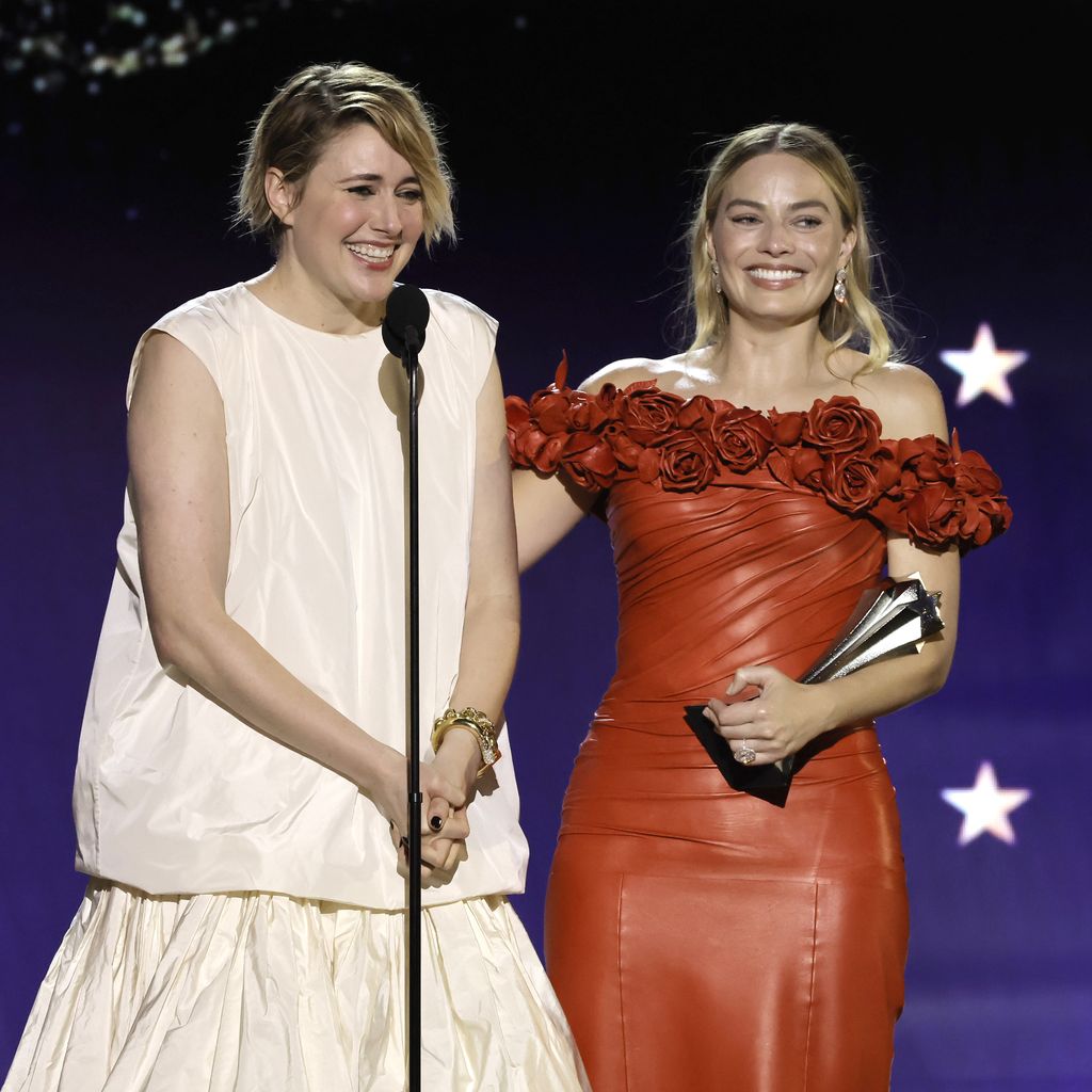 Greta Gerwig und Margot Robbie, Januar 2024