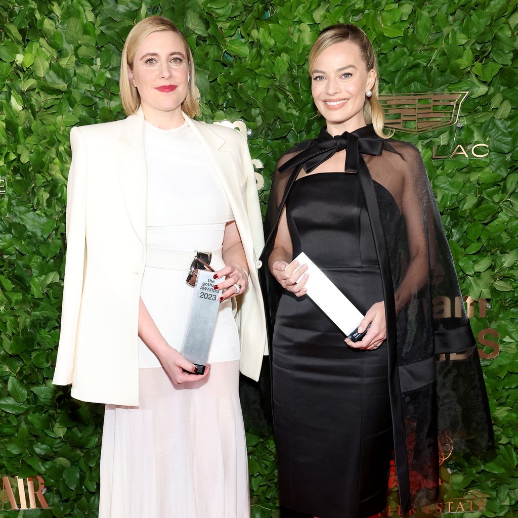 Greta Gerwig und Margot Robbie bei den Gotham Awards 2023