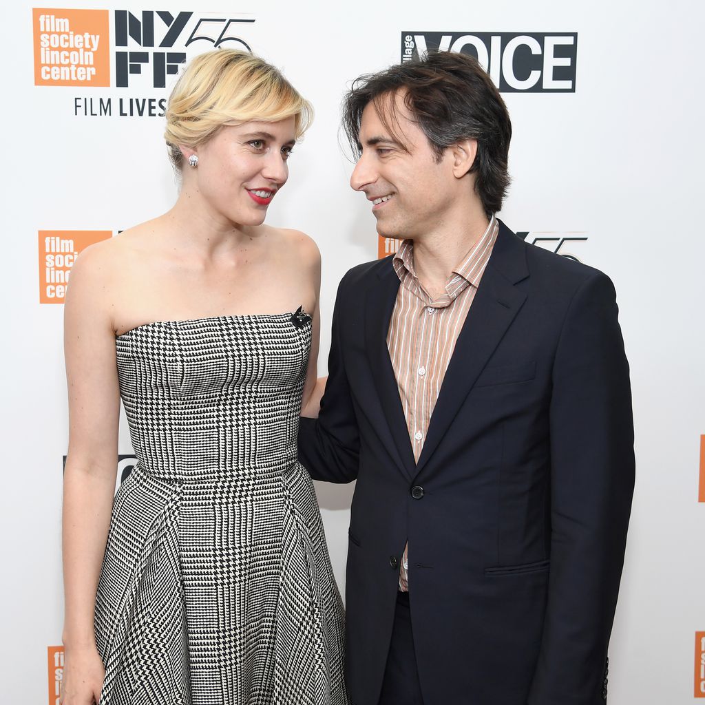 Greta Gerwig und Noah Baumbach in New York, 2017