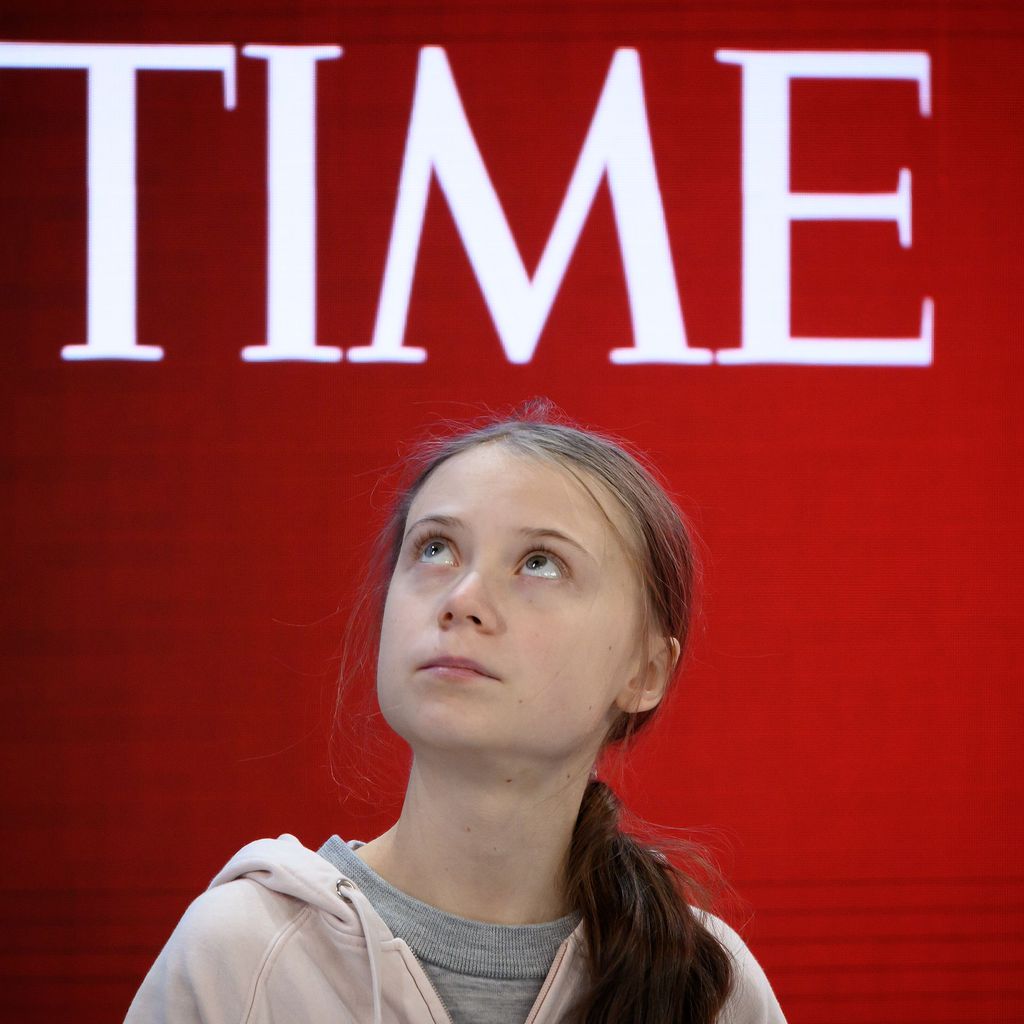 Greta Thunberg beim "World Economic Forum" in Davos im Januar 2020