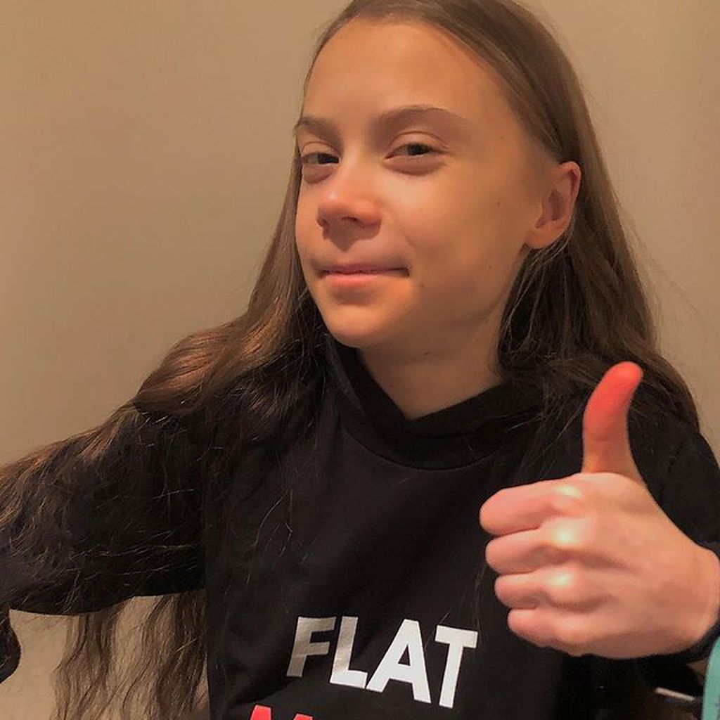 Greta Thunberg im Januar 2020