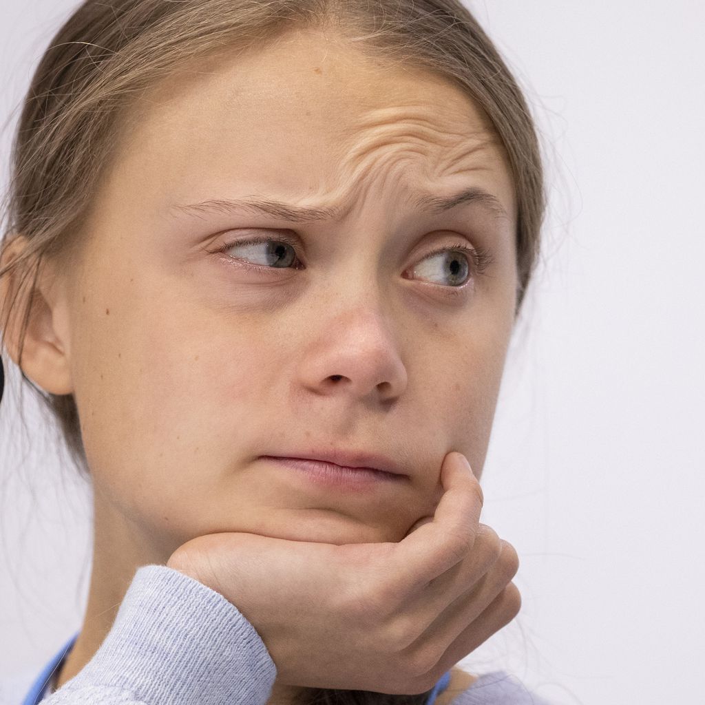 Greta Thunberg bei der "Cop25"-Klimakonferenz in Madrid in Dezember 2019