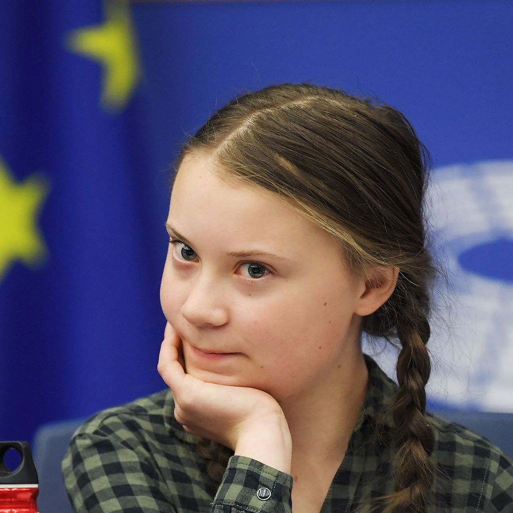 Greta Thunberg im April 2019