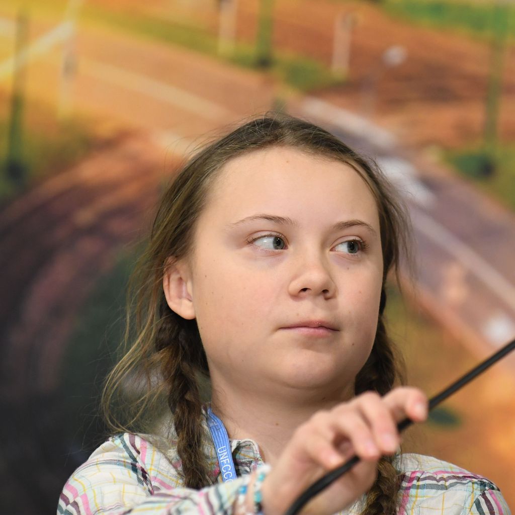 Greta Thunberg und ihr Papa Svante Thunberg, Dezember 2019